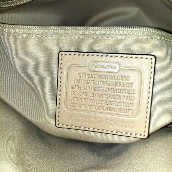 Coach Peyton Tattersall Tote - Picture 9 of 10